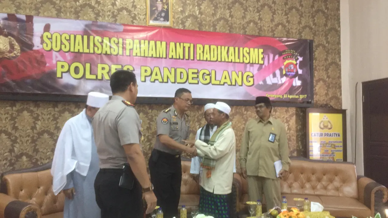 Cegah Radikalisme, Polres Pandeglang Dekati Pimpinan Pesantren