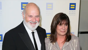 Sutradara Rob Reiner dan istrinya, Michele Singer Reiner, tiba di acara makan malam Human Rights Campaign 2019 Los Angeles di JW Marriott L.A pada 30 Maret 2019 di Los Angeles. (Dok/AFP)