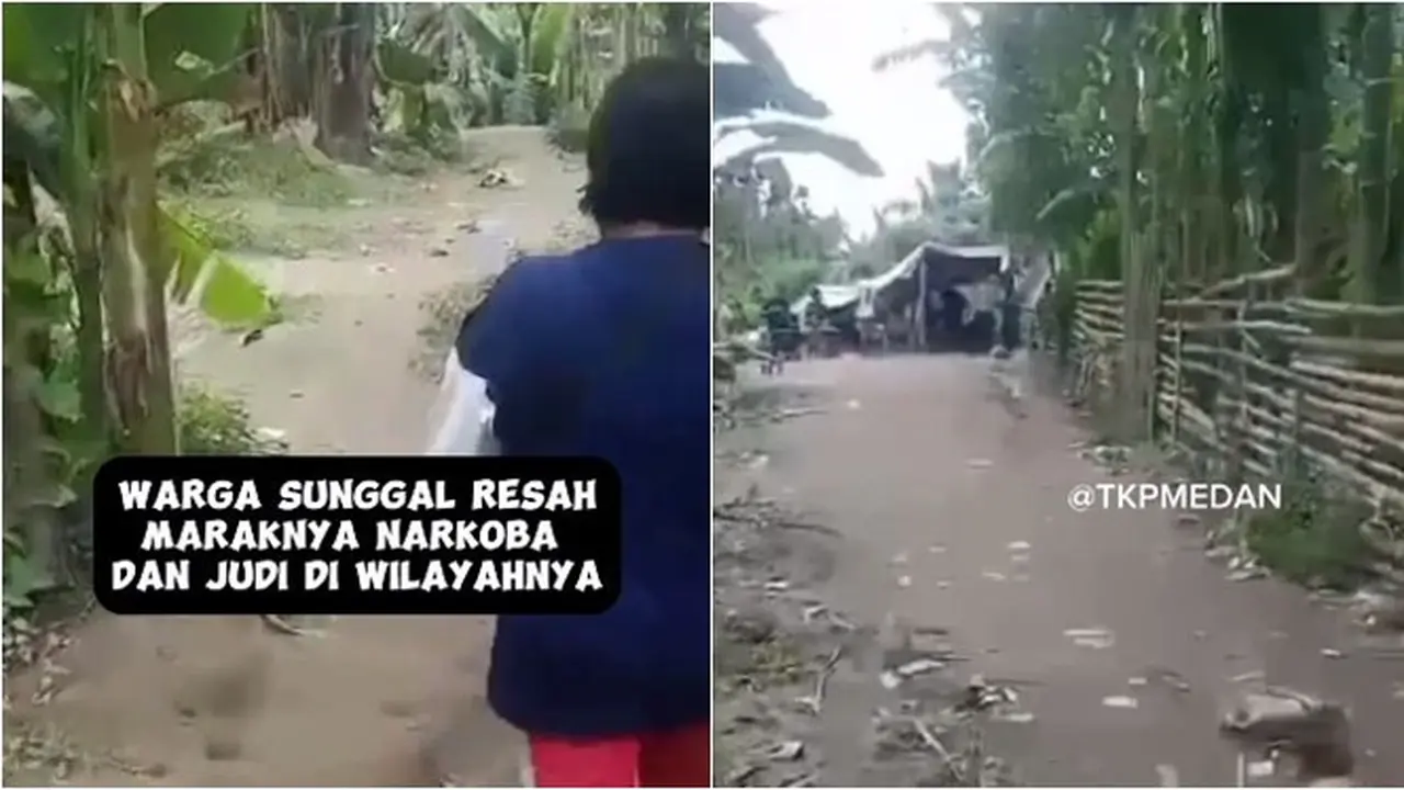 Viral Emak-Emak Gerebek Lokasi Judi dan Narkoba di Medan, Banjir Apresiasi