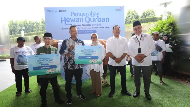Kegiatan Qurban di Lingkungan TelkomGroup