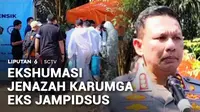 Polisi melakukan ekshumasi atau penggalian makam Sutrimo, kepala rumah tangga eks Jampidsus, Febrie Adriansyah. Hasilnya baru akan keluar dalam dua hingga tiga pekan mendatang.