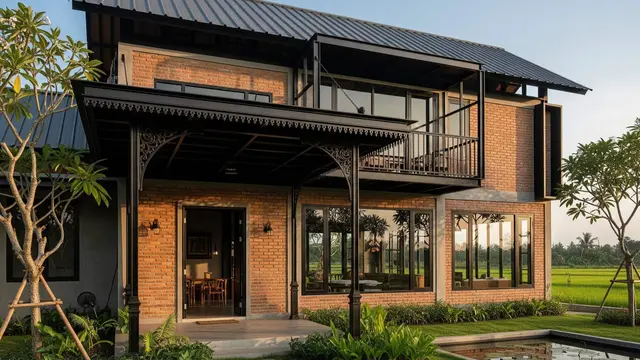 Model Rumah Semi Industrial yang Cocok di Lingkungan Pedesaan