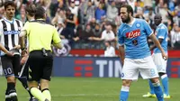 Higuain Kartu Merah, Napoli Terkapar dan Gagal Dekati Juventus