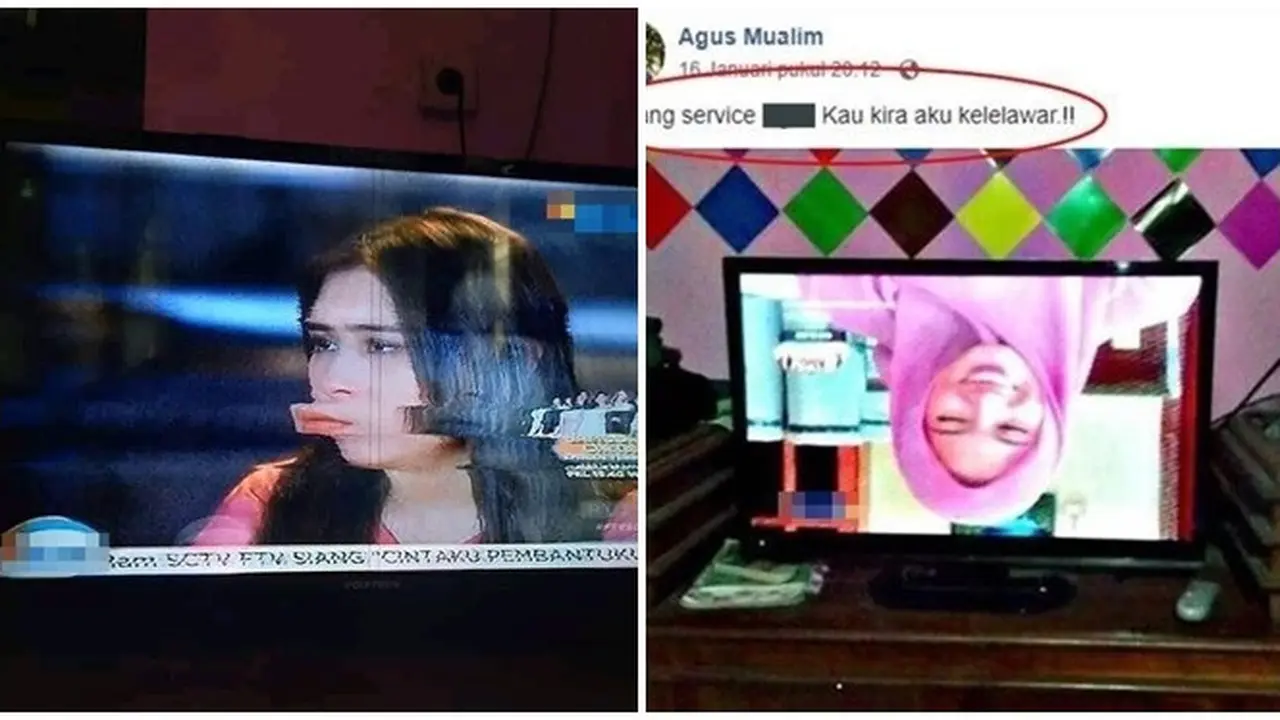 6 Momen Kocak Nonton Sinetron di TV Rusak Ini Bikin Tepuk Jidat