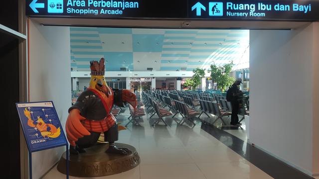 Angkasa Pura I terus melakukan pembenahan Bandara Sentani Jayapura untuk mendukung kesuksesan penyelenggaraan PON XX. (Dok AP I)