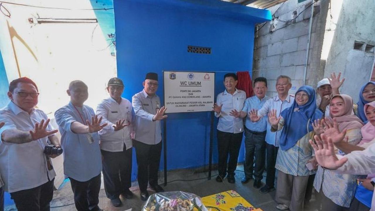Pemkot Jakarta Utara Bangun WC Komunal Cilincing, Dorong Perilaku Hidup Bersih di Pesisir