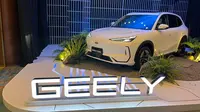 Geely EX5 resmi meramaikan pasar otomotif Indonesia. (Liputan6.com/Septian Pamungkas)