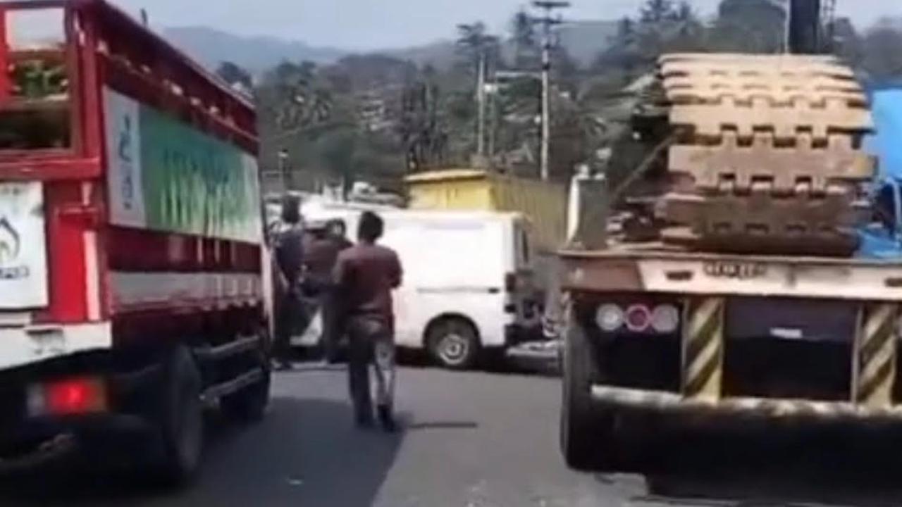 Kecelakaan Beruntun 6 Kendaraan di Jalan Sukabumi-Bogor, Dipicu Rem Blong Truk Trailer