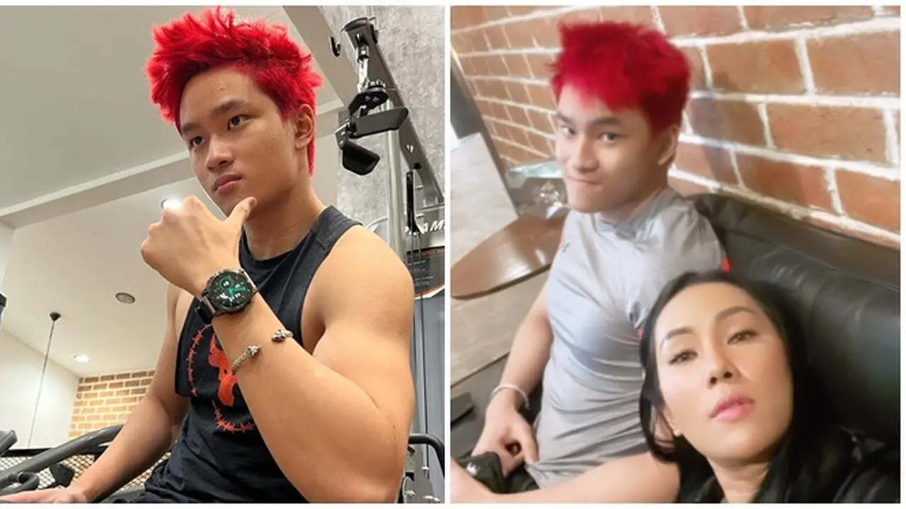 Bikin Pangling, Ini 6 Potret Azka Corbuzier Tampil Berambut Merah Bak Tokoh Anime