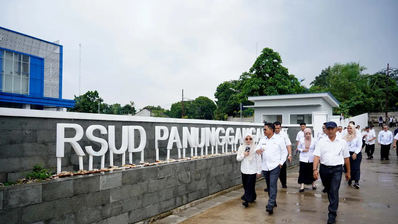 Wali Kota Tangerang Sachrudin meninjau RSUD Panunggangan Barat (Istimewa)