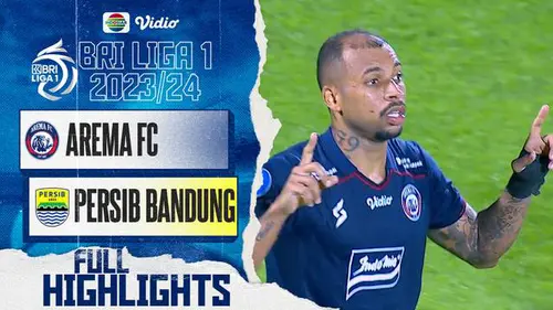 VIDEO: Highlights BRI Liga 1, Laga Seru Arema FC Vs Persib Berakhir Imbang 3-3