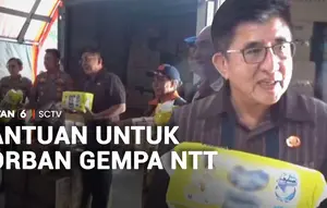 Bantuan untuk Korban Gempa NTT Terus Mengalir