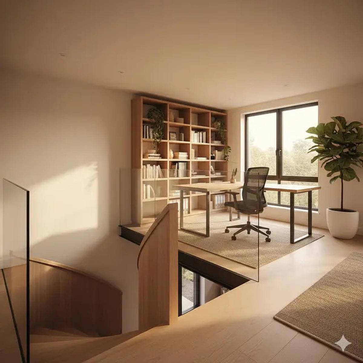 8 Inspirasi Desain Mezzanine untuk Ruang Kerja, Ubah Ruangan Lebih Nyaman dan Estetis