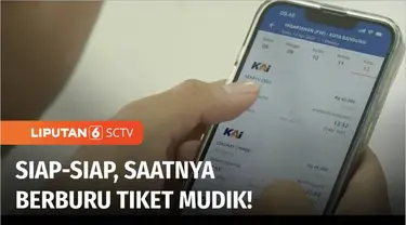 Buat Anda yang berencana mudik lebaran, saatnya mulai menentukan waktu dan moda transportasi perjalanan Anda. Saat ini, PT KAI mulai menjual tiket perjalanan kereta api untuk momen lebaran. Tiket perjalanan bisa dibeli 45 hari jelang keberangkatan.