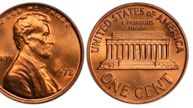 1972 Doubled Die Observe. Foto: www.pcgs.com