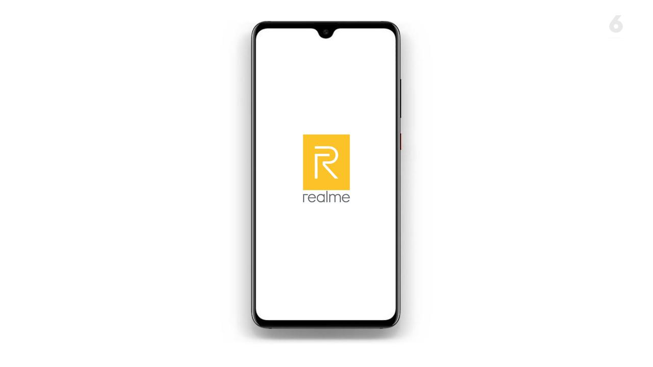 Ilustrasi Smartphone Realme