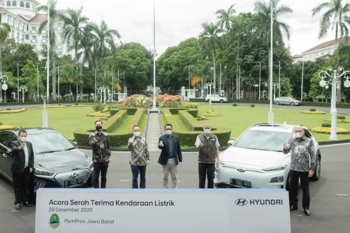 Pemprov Jabar Resmi Pakai Mobil Listrik Untuk Kendaraan Dinas (Ist)