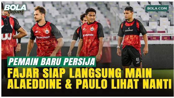 Fajar Faturrahman Siap Debut, Nasib Dua Pemain Asing Persija Masih Abu-abu