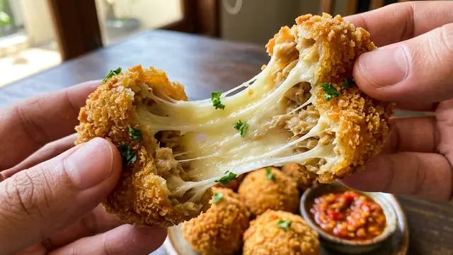 Resep Bola Tempe Mozzarella