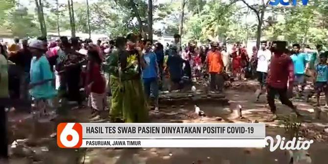 VIDEO: Insiden Warga di Pasuruan Bongkar Peti Jenazah Pasien COVID-19