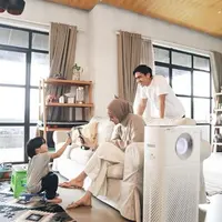 Potret rumah seleb dengan gaya industrial (Sumber: Instagram/@ayudiac)