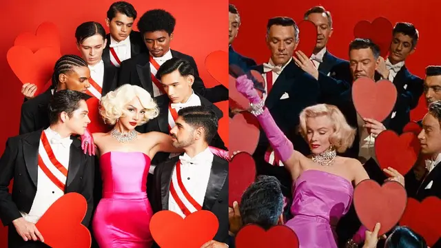 Potret Anya Geraldine Bergaya Ala Marilyn Monroe
