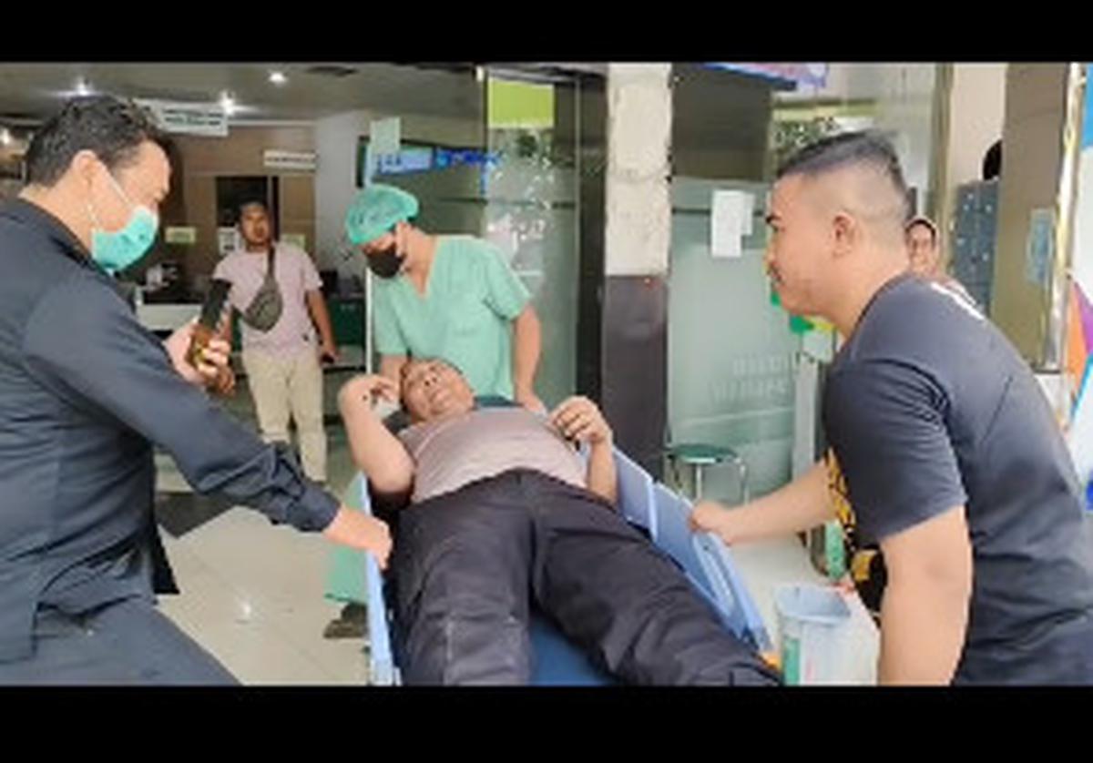 Kondisi Ipda Purnomo Polisi Baik Dipukul ODGJ Hingga Berdarah-darah