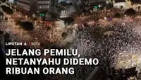 Ribuan Warga Israel Unjuk Rasa di Tel Aviv Protes Pemerintahan Netanyahu