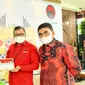 Duta Besar Georgia untuk Indonesia Irakli Asashvili menyambangi Kantor DPP PDI Perjuangan, Jalan Diponegoro, Jakarta Pusat, Senin, 14 Juni 2021. (Istimewa)