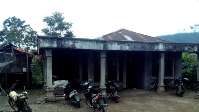 Rumah terduga pembakar Mapolres Dharamsraya