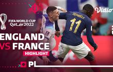 VIDEO: Hasil Inggris vs Prancis, Tiga Singa Coming Home Tanpa Trofi Piala Dunia