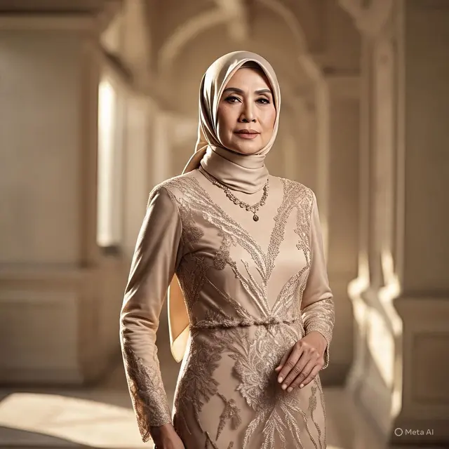 Gamis Brokat Halus