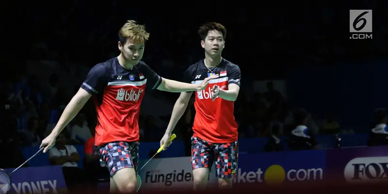 Babak 16 Besar Indonesia Open 2019, Marcus/Kevin Belum Terbendung