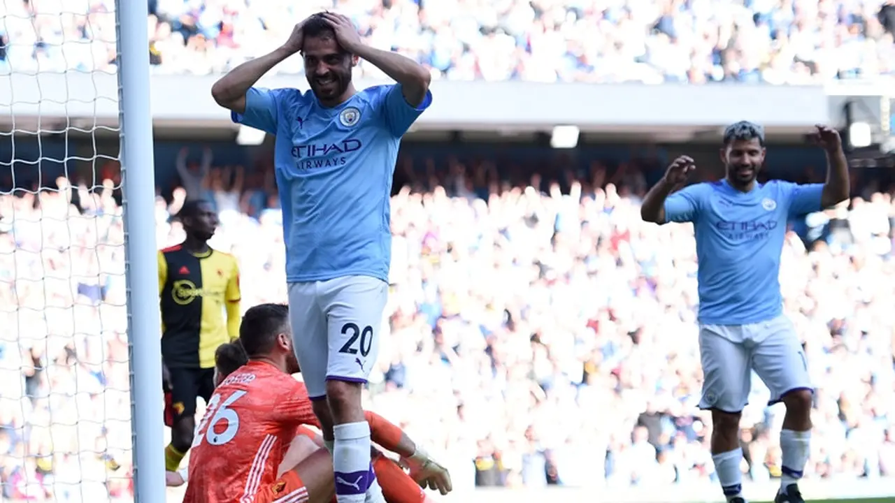 Gelandang Manchester City, Bernardo Silva.