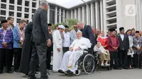 Setelah dari Istiqlal, Paus Fransiskus akan berkunjung ke Kantor Konferensi Waligereja Indonesia (KWI). (Liputan6.com/Herman Zakharia)