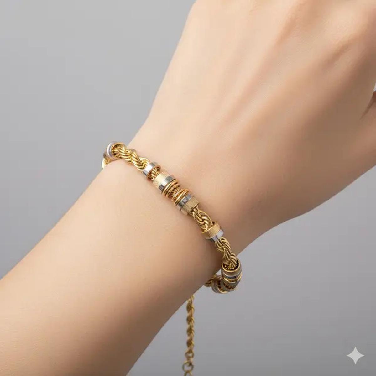 7 Model Gelang Emas 2 Gram Kombinasi Klasik dan Modern, Tampil Elegan tanpa Harus Boros Budget