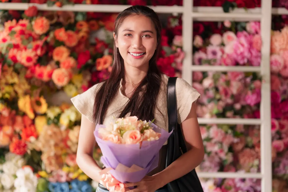 wanita september sederhana dan dikagumi