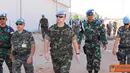 Citizen6, Lebanon: Satgas POM TNI Kontingen Garuda XXV-D/UNIFIL mengikuti latihan Mascal Exercise di Sport Hall Head Quater Sector East, Base Miguel De Cervantes, UN Posn 7-2, Lebanon Selatan, Jumat (28/9). (Pengirim: Badarudin Bakri).