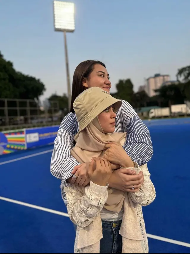 Potret Aaliyah Massaid dan Lesti Kejora (Instagram/@lestikejora)