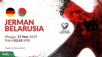 Kualifikasi Piala Eropa 2020 - Jerman Vs Belarusia (Bola.com/Adreanus Titus)