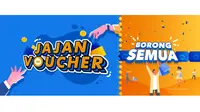 Beragam voucher bisa didapatkan di DANA.