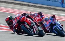 FOTO: Aksi Francesco Bagnaia Rajai Sprint Race MotoGP di Sirkuit Mandalika, Marc Marquez Finis Ketiga