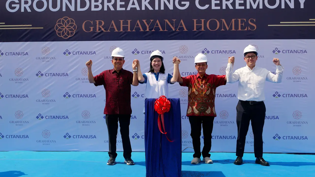 Groundbreaking Ceremonial Grahayana Homes di Karawang pada Sabtu, 29 November 2025. (Dok Citanusa Group)