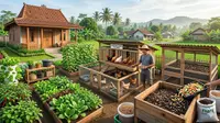 7 Ide Pertanian Terpadu Ternak dan Tanaman yang Cocok untuk Lahan Sempit