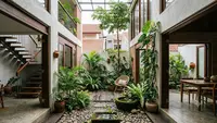 9 Hidden Courtyard untuk Rumah Perkotaan, Solusi Hunian Asri dan Sehat