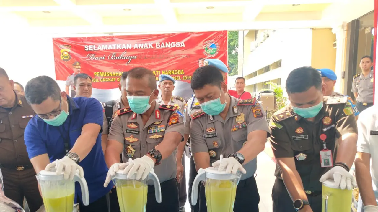 Jalur Darat Antarprovinsi Permudah Akses Peredaran Narkoba di Sumsel