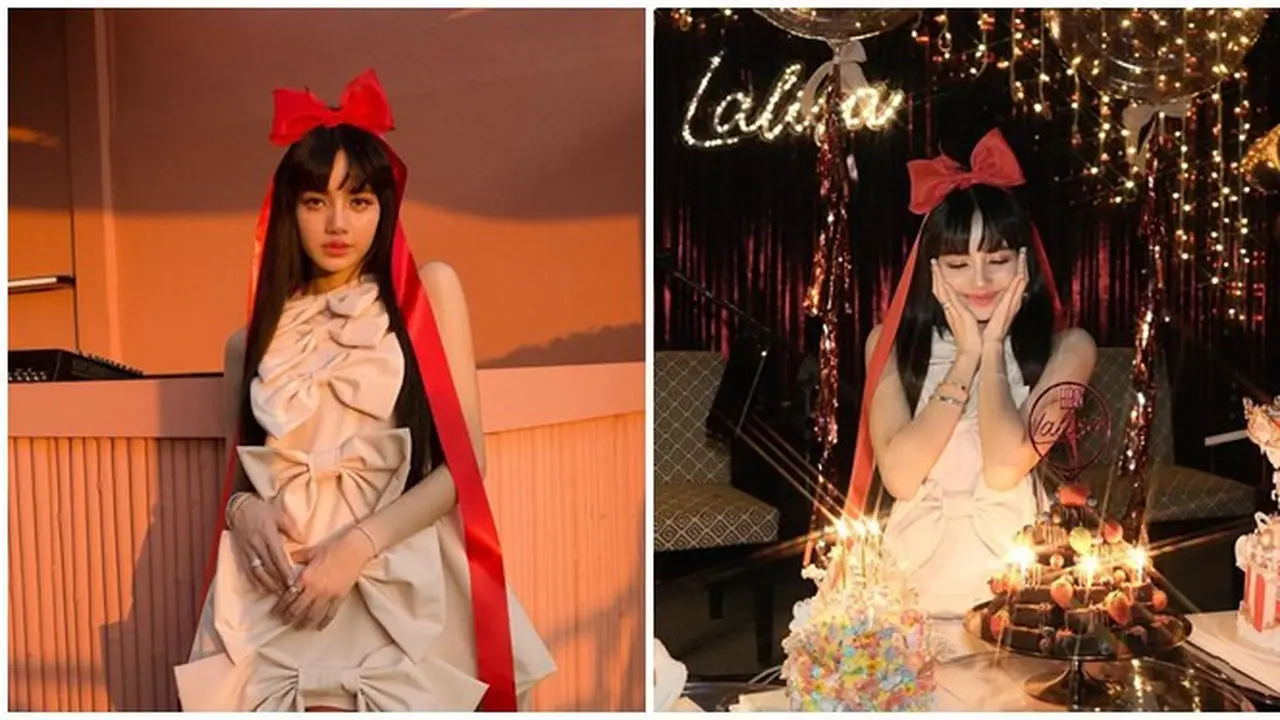 7 Momen Lisa Blackpink saat Rayakan Ulang Tahun di Thailand, Outfitnya Curi Perhatian