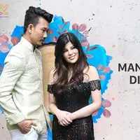 Denny Sumargo dan Dita Soedarjo. (Foto: Nurwahyunan/Bintang.com Desain: Muhammad Iqbal Nurfajri/Bintang.com)