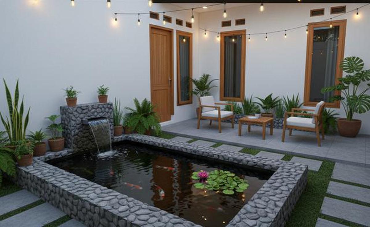 7 Halaman Belakang Rumah Kecil Tapi Estetik untuk Spot Foto Instagramable, Cocok Buat Nongkrong Santai di Rumah