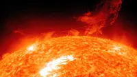 Foto permukaan Matahari (Foto: go.nasa.gov)